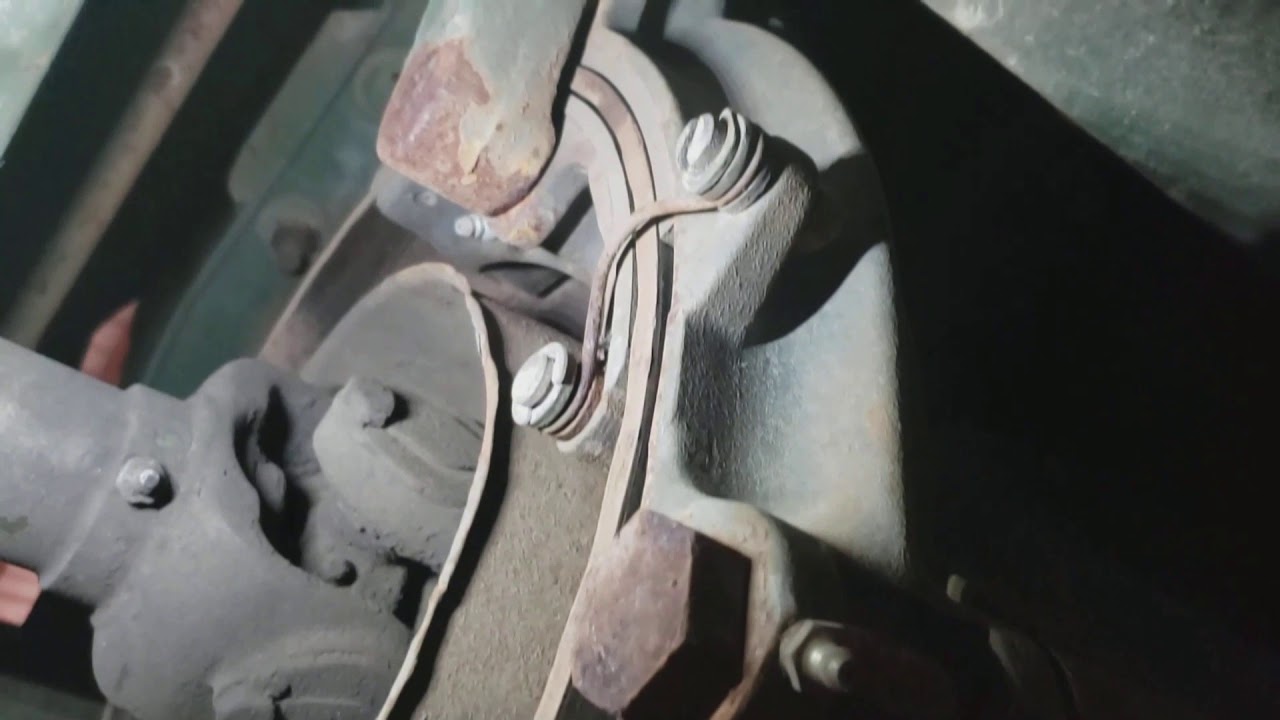 M35A2 Park brake cable and shoes swap