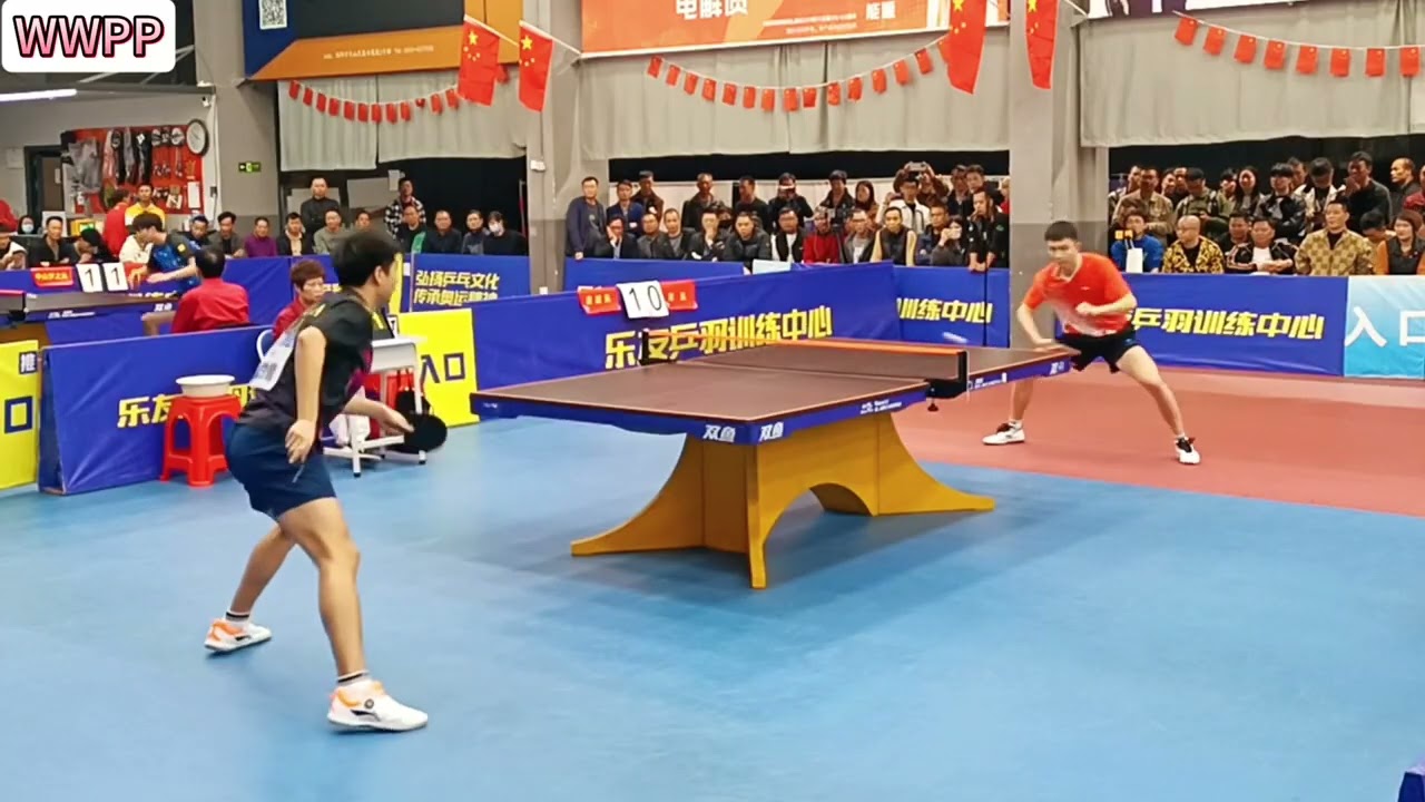 這難道是商賽反膠王與正膠王的對決嗎？魏世皓VS嚴升，太精彩了