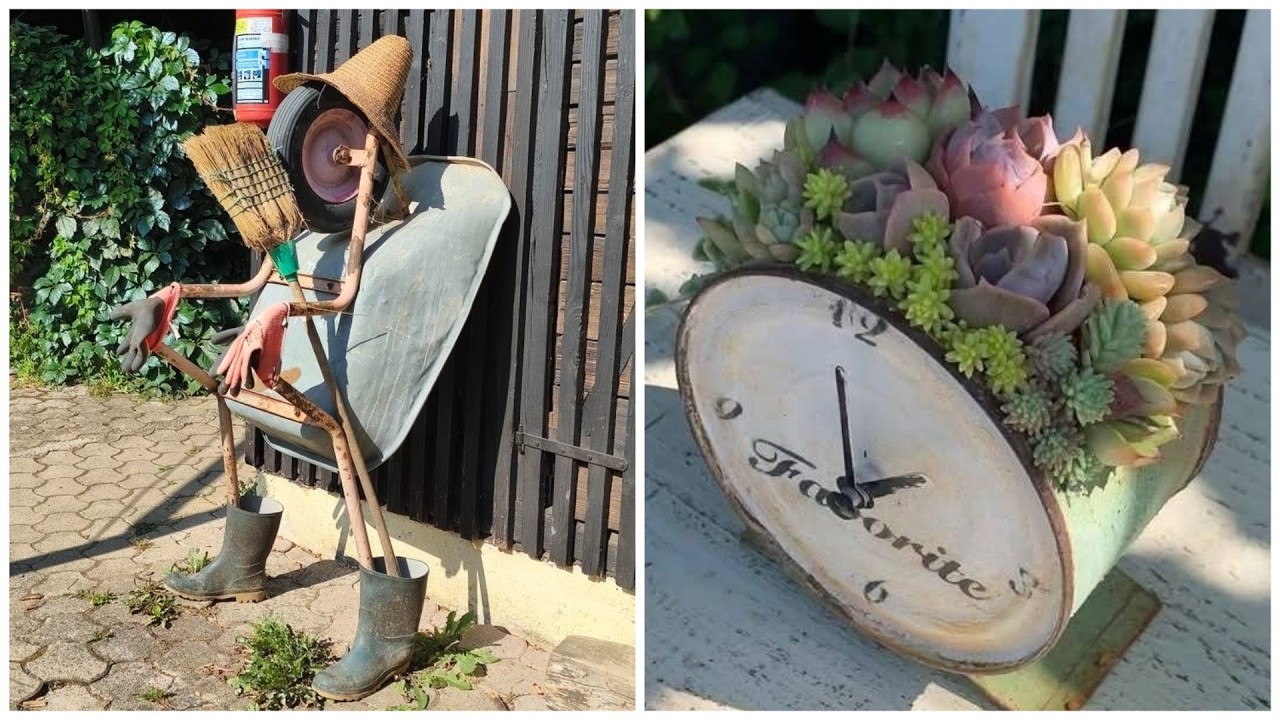 ♻️ Before You Throw It Away… 🌼 Make This for Your Garden 🔧