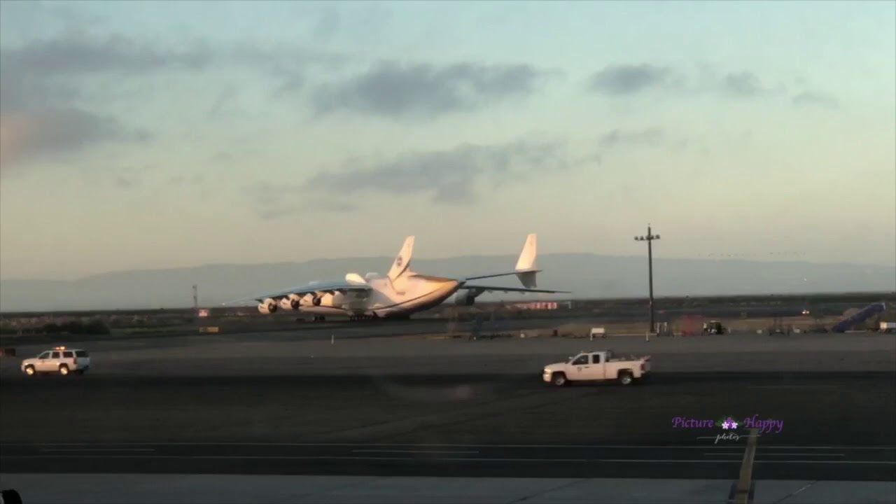 Antonov AN-225 in Oakland and Honolulu September 10, 2018
