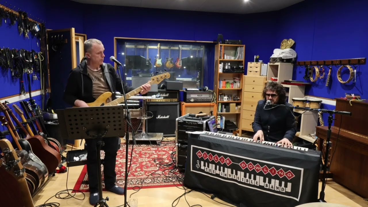 Rehearsing for 'Spike's Quireboys' shows in May