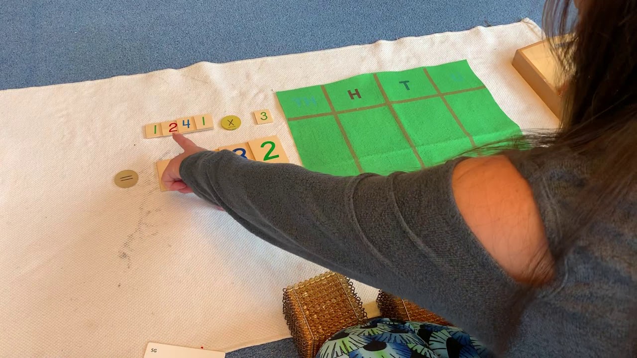 Golden bead multiplication