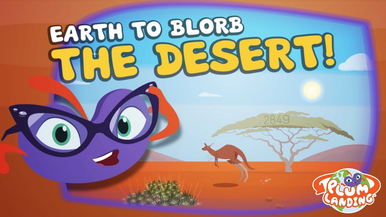 Earth to Blorb: the Desert! | PLUM LANDING on PBS KIDS