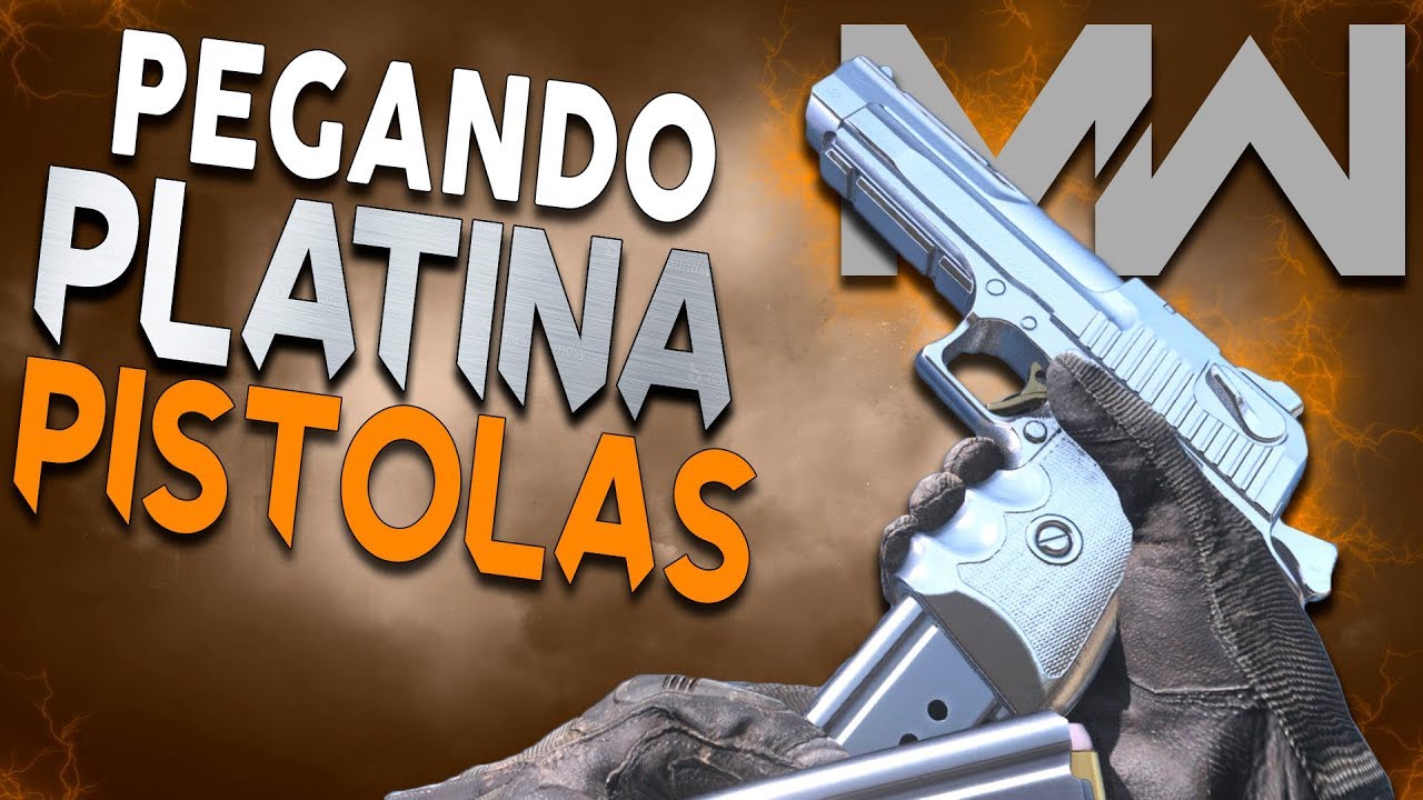 Pegando PLATINA nas PISTOLAS + GAMEPLAY DE X16! - Modern Warfare
