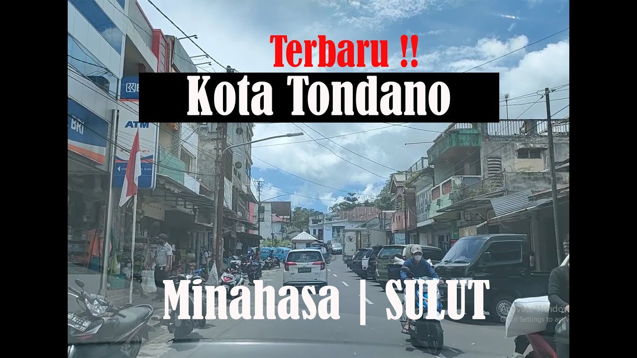Keliling Tondano Ibu Kota Kabupaten Minahasa, Kota Tondano udara sejuk dan indah