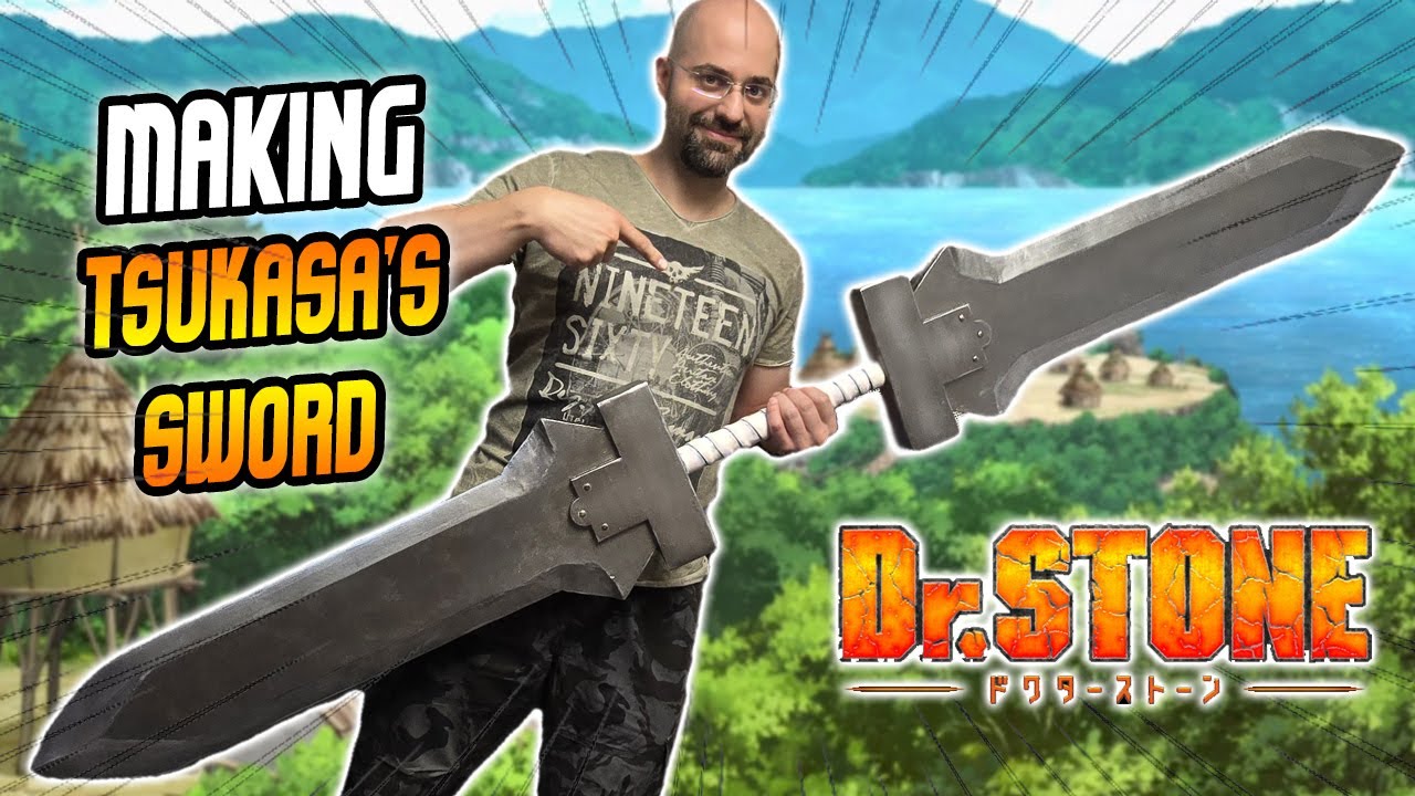 ⚔️ ¡CREANDO LA ESPADA DOBLE DE TSUKASA DE DR. STONE PARA COSPLAY! ⚔️