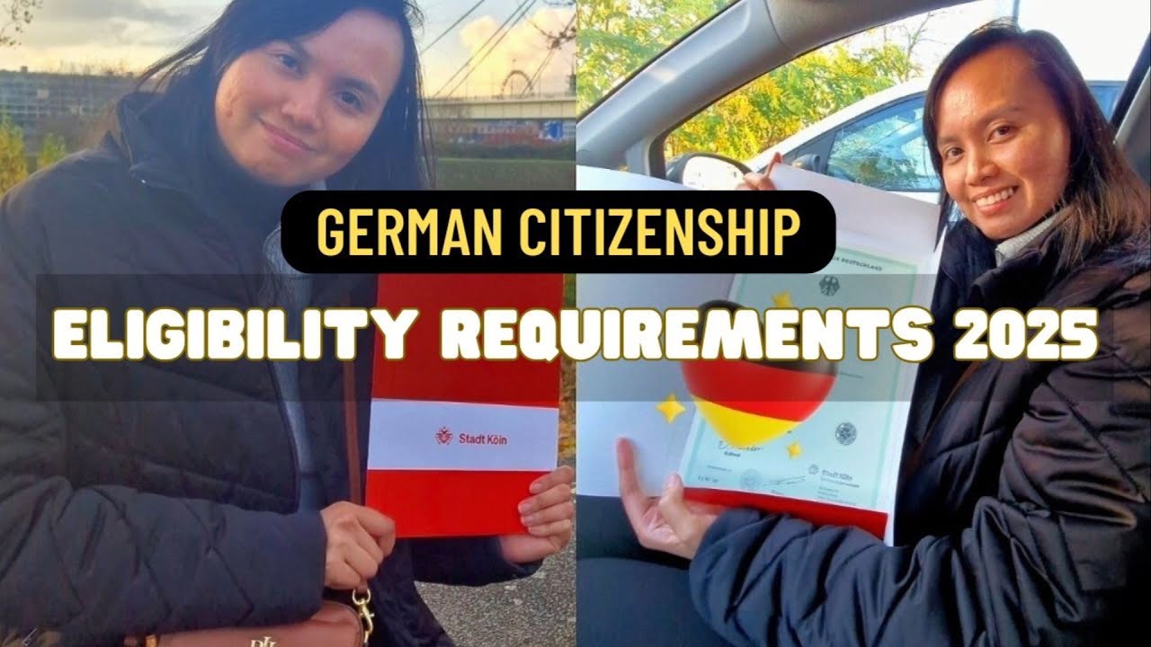 Kailan Pwedeng Mag-apply ng German Citizenship? 🇩🇪 | Einbürgerung Köln 2025
