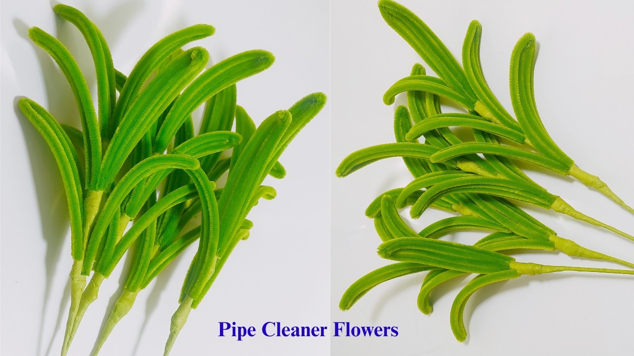 Pipe Cleaner Flowers | How To Make Easy And Beautiful Pipe Cleaner Flowers