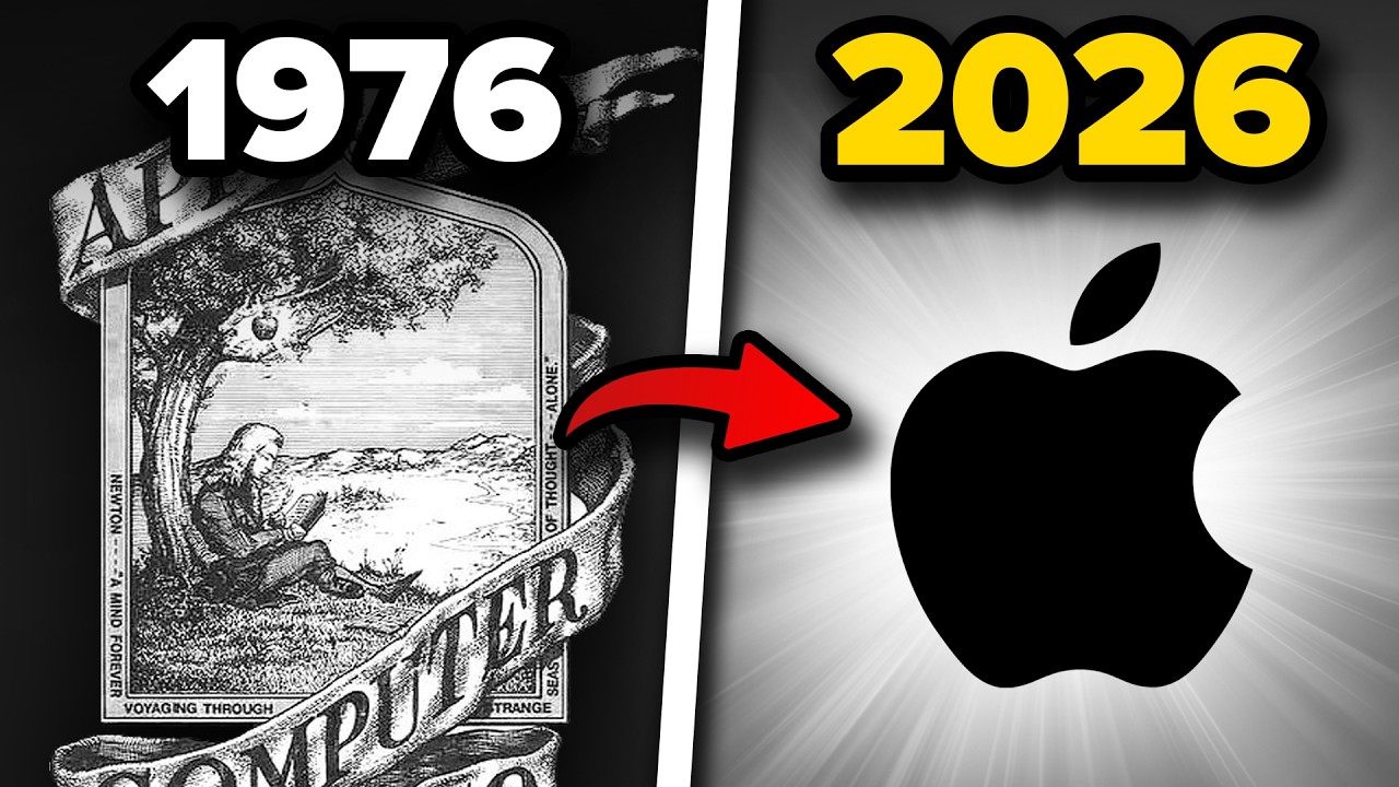 Apple Logo Evolution (1976 - 2026) | Animation