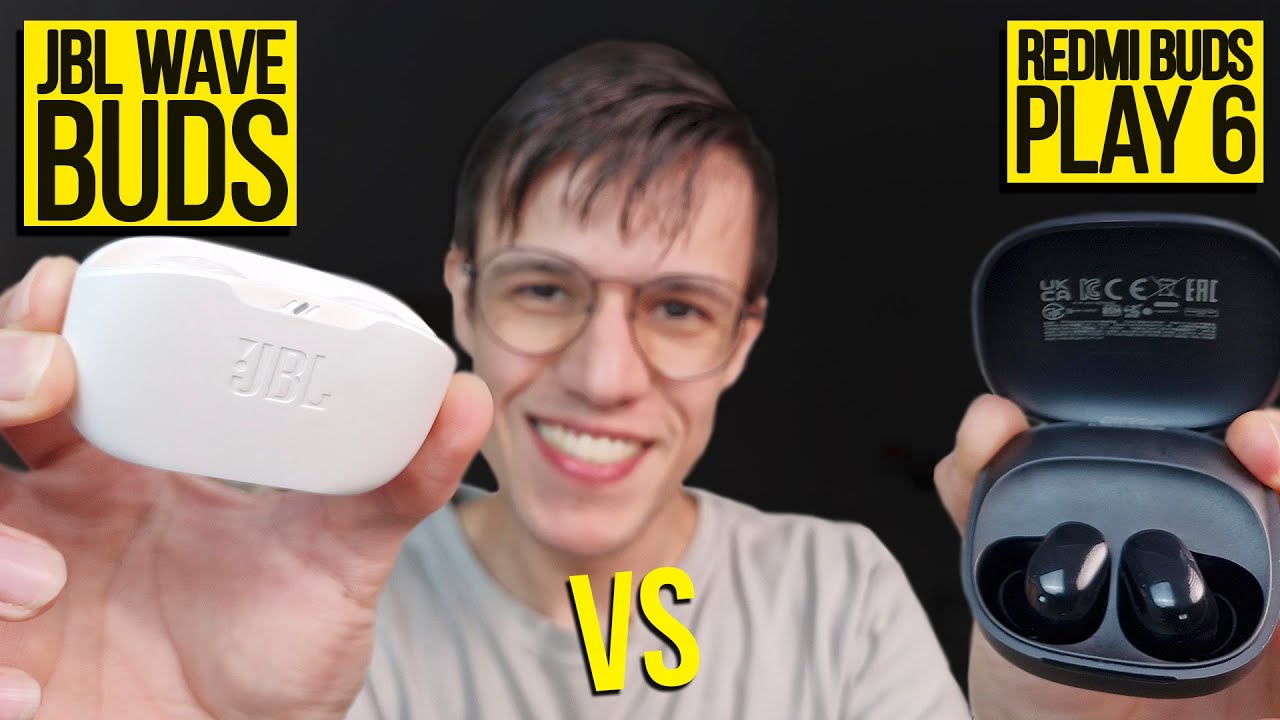 JBL WAVE BUDS vs Redmi Buds 6 Play. Qual tem melhor BLUETOOTH, BATERIA e MICROFONE?