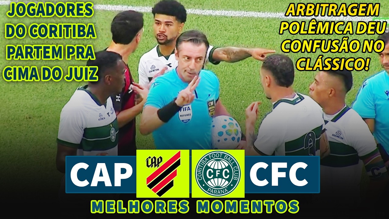 O CL&Aacute;SSICO MAIS VI0LENT0 DO BRASIL | Athletico PR x Coritiba | Melhores Momentos | Brasileir&atilde;o 2026