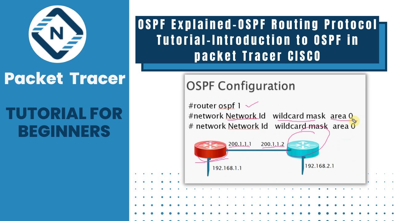 OSPF Explained | OSPF Routing Protocol Tutorial | Introduction to OSPF in packet Tracer CISCO