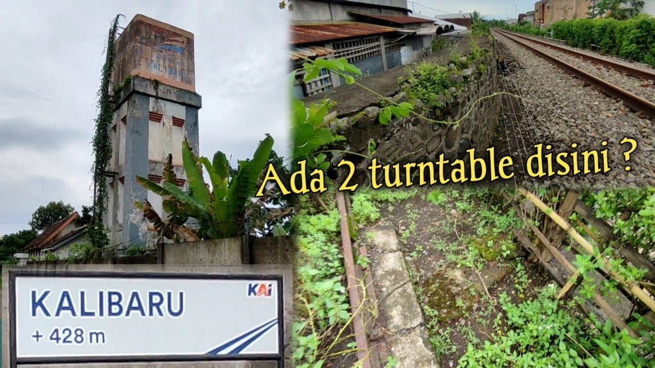 Mencari sisa turntable | Blusukan di Stasiun Kalibaru