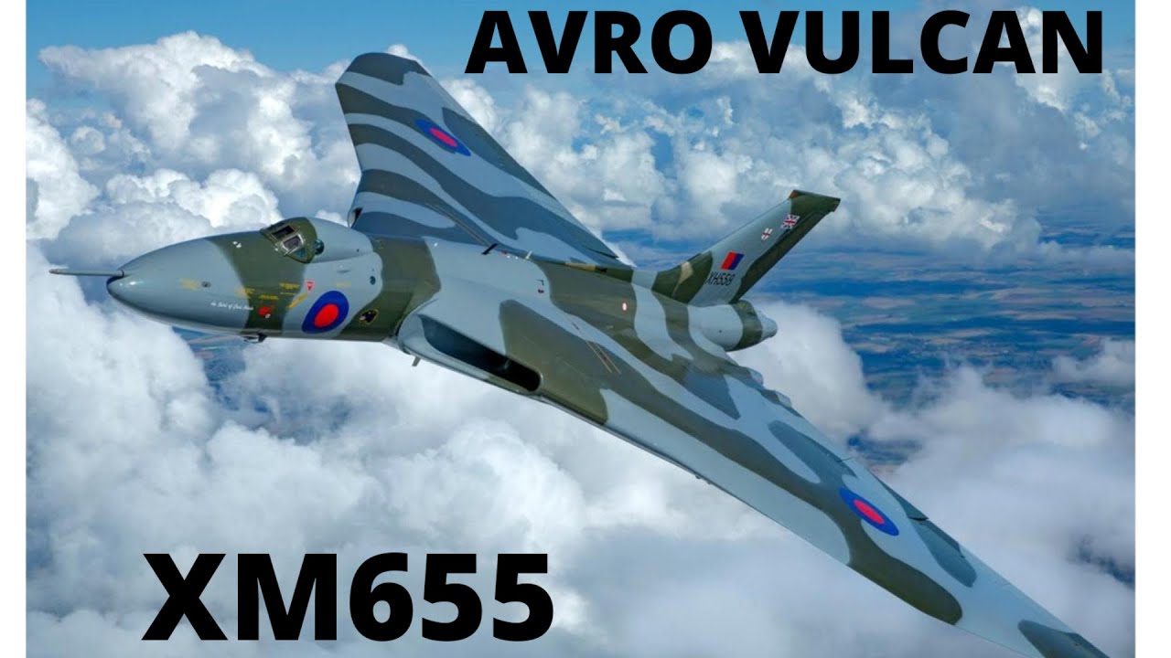 Avro Vulcan XM655 A Flight To Wellesbourne
