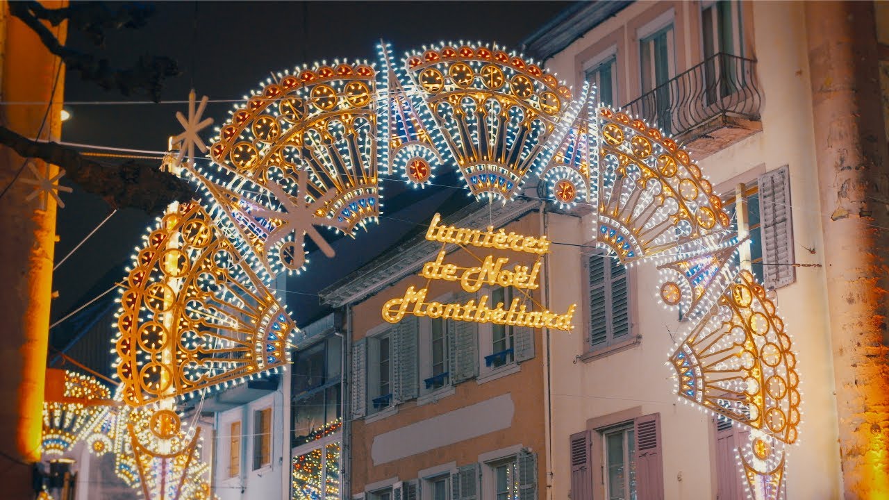 Виды с рождественской ярмарки в Монбельяре / Воспоминания 2025