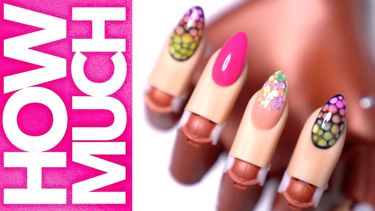 How Much? | Active Length Acrylic Summer Neon Nails