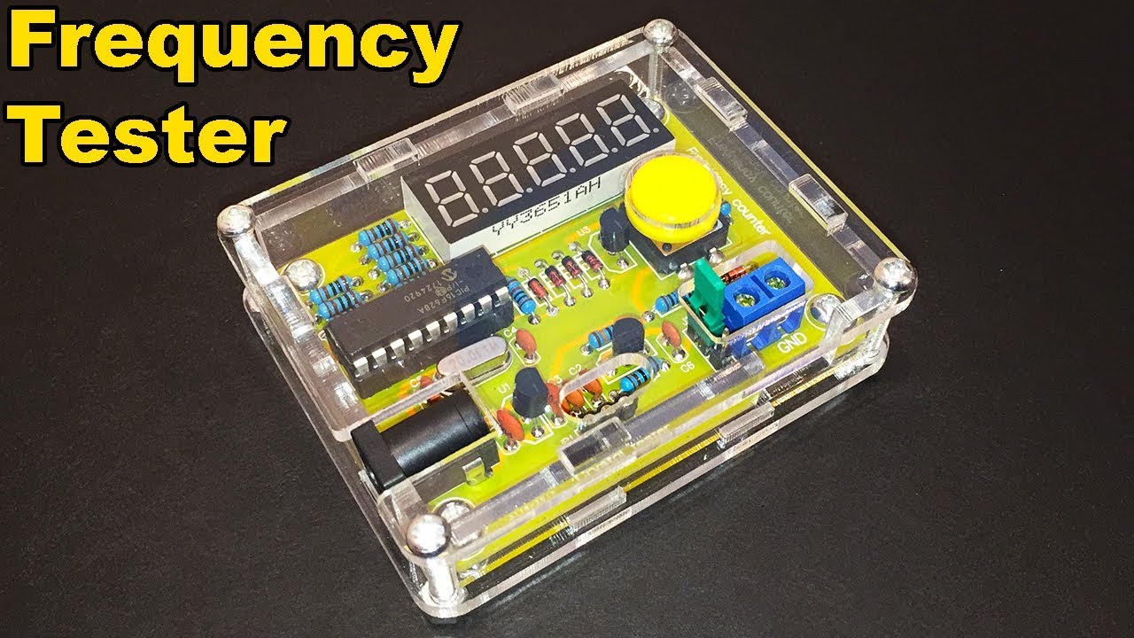 Frequency Tester 1Hz-50MHz from Banggood - Full Assembly and Review
