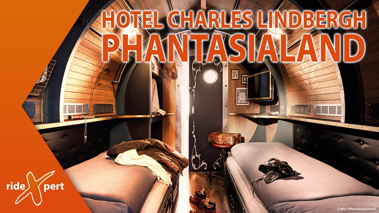 Hotel Charles Lindbergh - Rookburgh - Phantasialand - Hotel Zimmer Bar 1919 - Cinematic Video