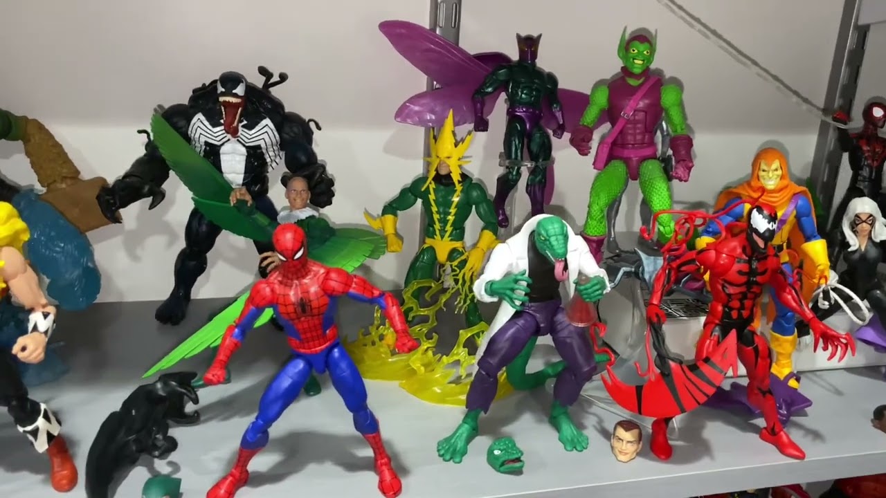 Marvel Legends Display Collection Walkthrough - Updated - Comic Figures Only!