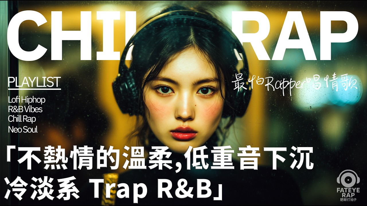 最怕Rapper唱情歌 Vol.39｜不熱情的溫柔｜低重音｜冷淡系 Trap R&B × 都市低溫情緒歌單 ｜已讀不回 × 低氣壓 × 低重音情緒循環