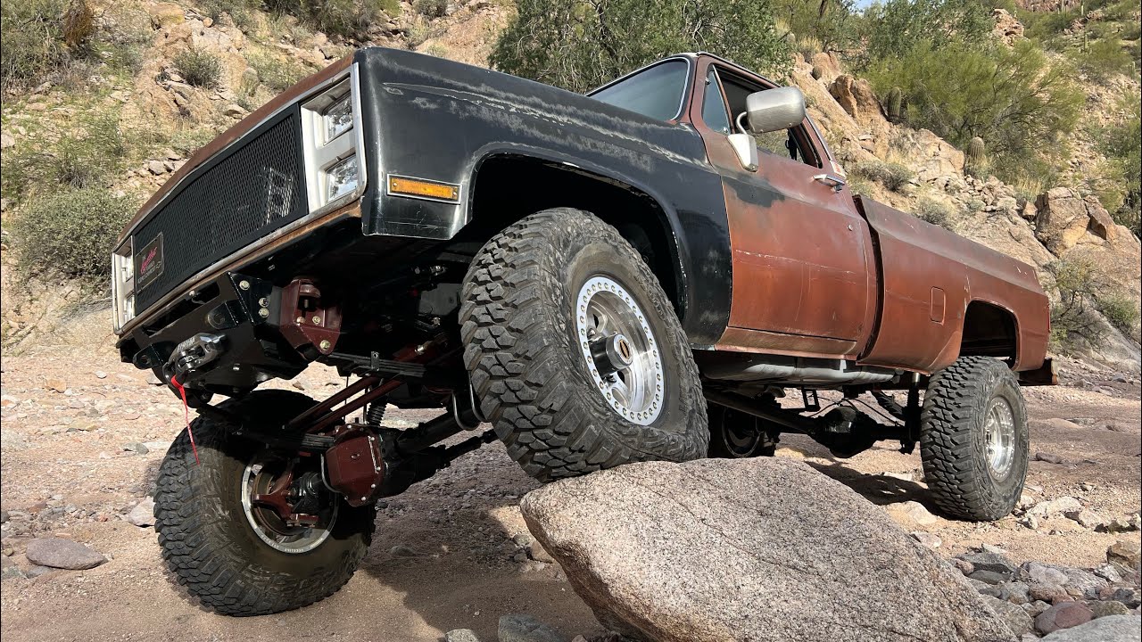 The Squarebody Overlander ROCK CRAWLING Shakedown Run!