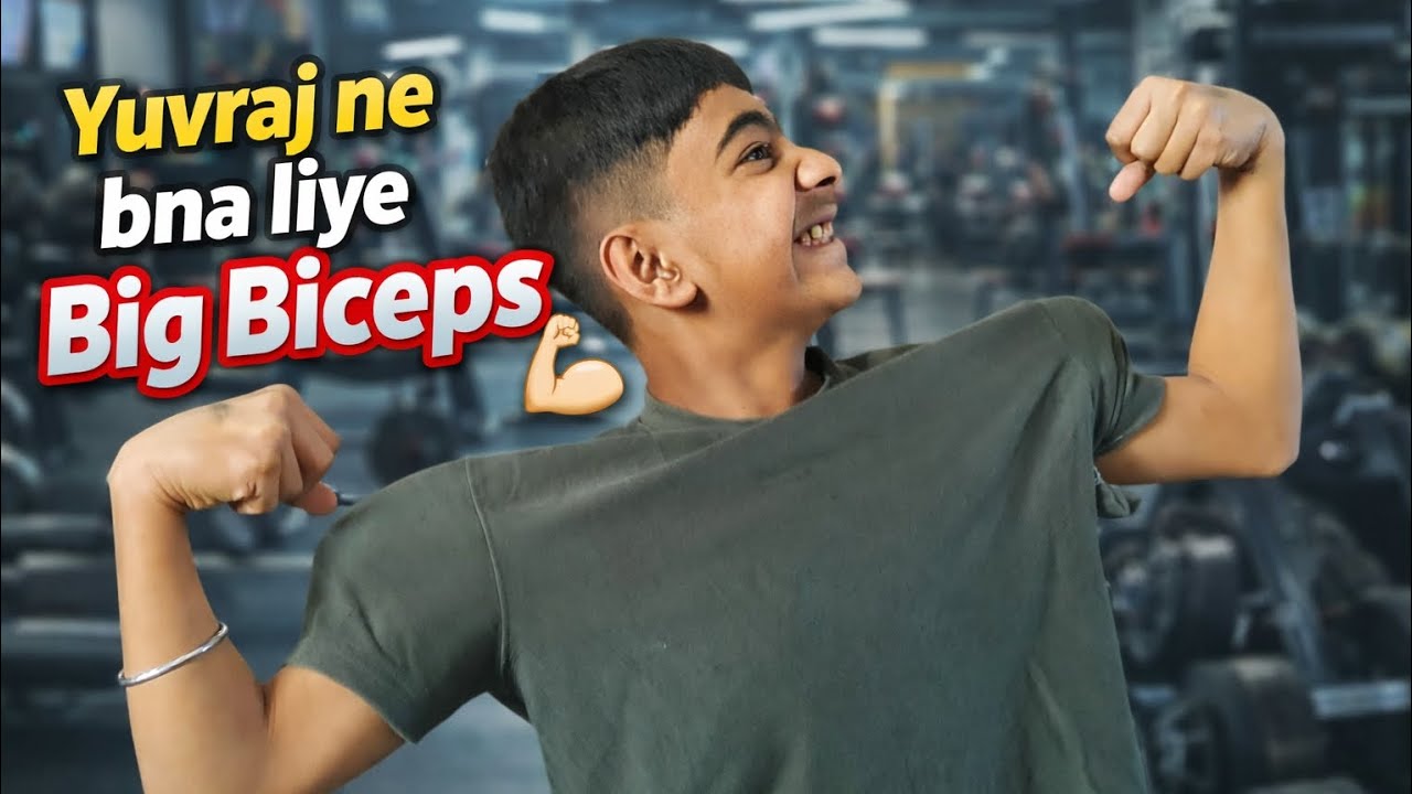 Yuvraj ne bna liye Big Biceps 💪🏻 