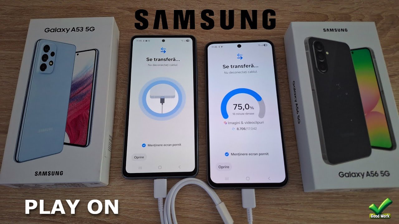 SAMSUNG Galaxy A56 Unboxing Setup