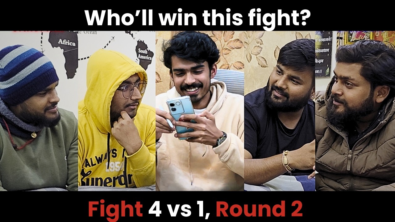 Dimag Ka Dahi Challenge Part 2 | 4 vs 1 Fight round 2 | Panchasur