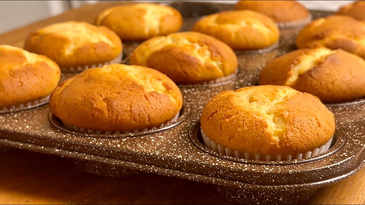 Die leckersten Kondensmilchmuffins der Welt! Einfach alles vermischen und fertig!