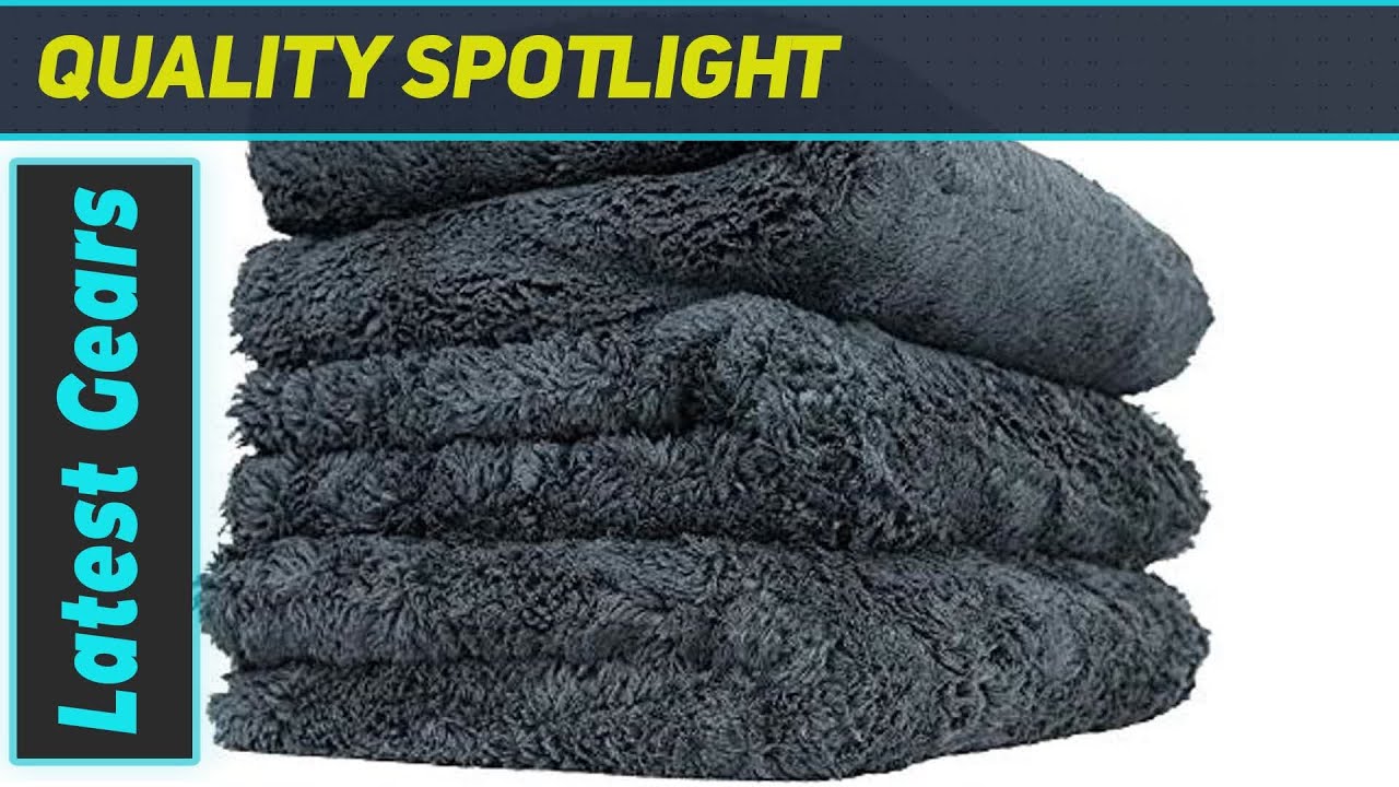 Chemical Guys Happy Ending Ultra Plush Edgeless Microfiber Towel - Unlock the Perfect Shine!