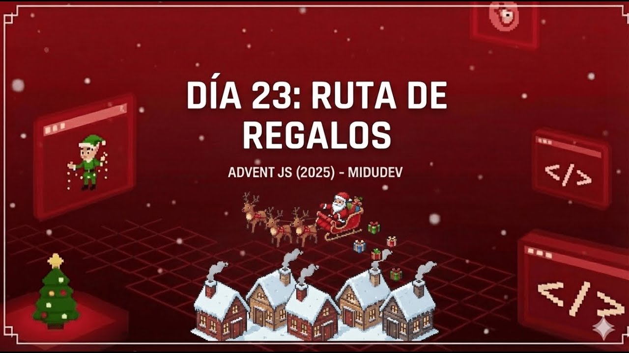 Día 23 – Ruta de Regalos | AdventJS 2025 Midudev