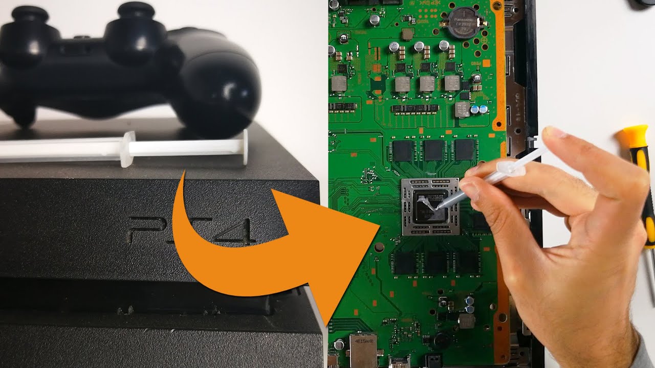 COMO TROCAR PASTA TÉRMICA PS4! (Problema de aquecimento e demasiado barulho) *PS4 FAT*