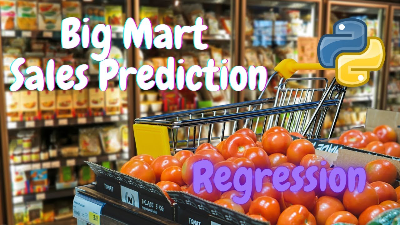 Bigmart Sales Prediction Analysis (Regression) | Machine Learning | Python