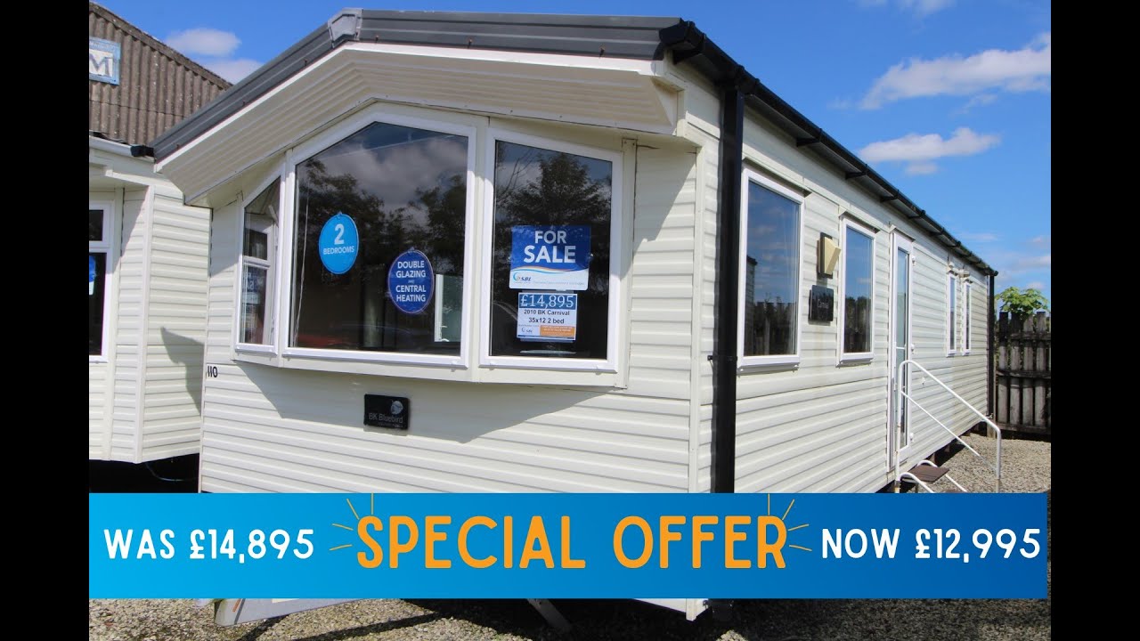 40919 BK Carnival 35x12 2 bed 2010 Walkthrough Preowned Static Caravan For Sale Offsite