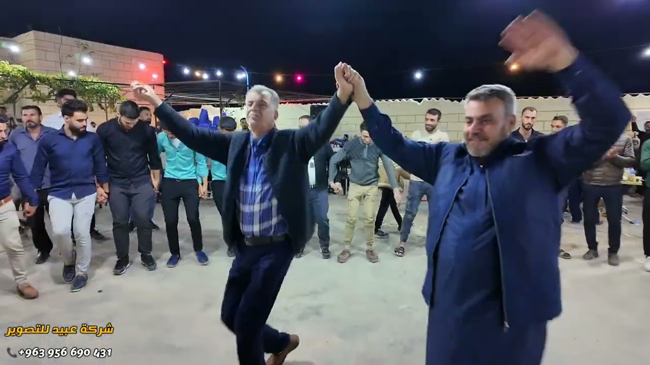 2 زفاف العريس يوسف عامر الدالي الجينة الفنان عبدالعزيز حوا شركة عبيد للتصوير للحجز 963956690431+📞