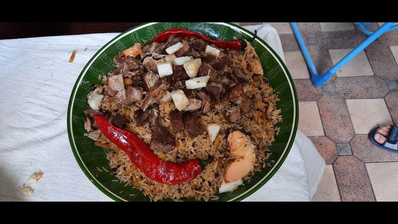 УЗБЕКСКИЙ ПЛОВ С АЙВОЙ, Бехили ош