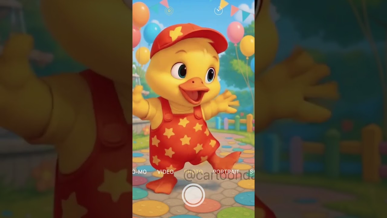 Cute duck dancing El Patito Juan song 😍Put in the comments which music you would like