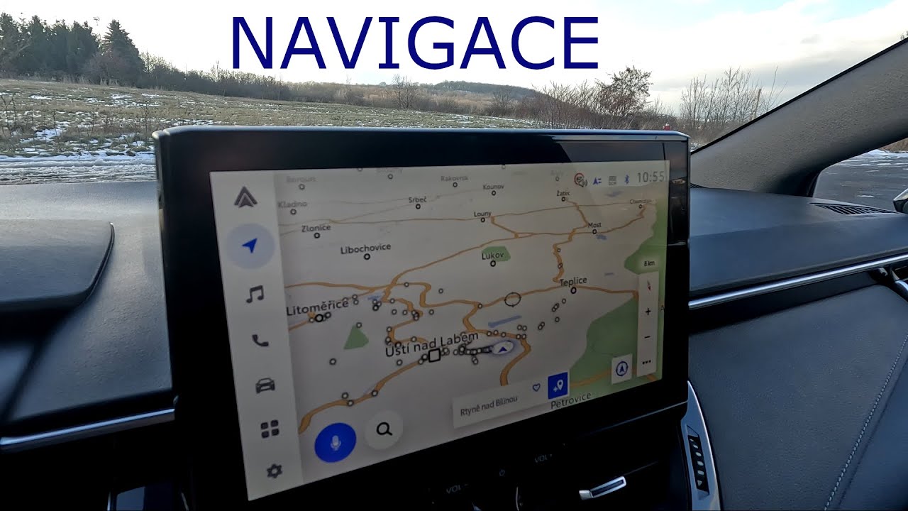 Navigace Toyota Smart Connect. Nastavení, možnosti