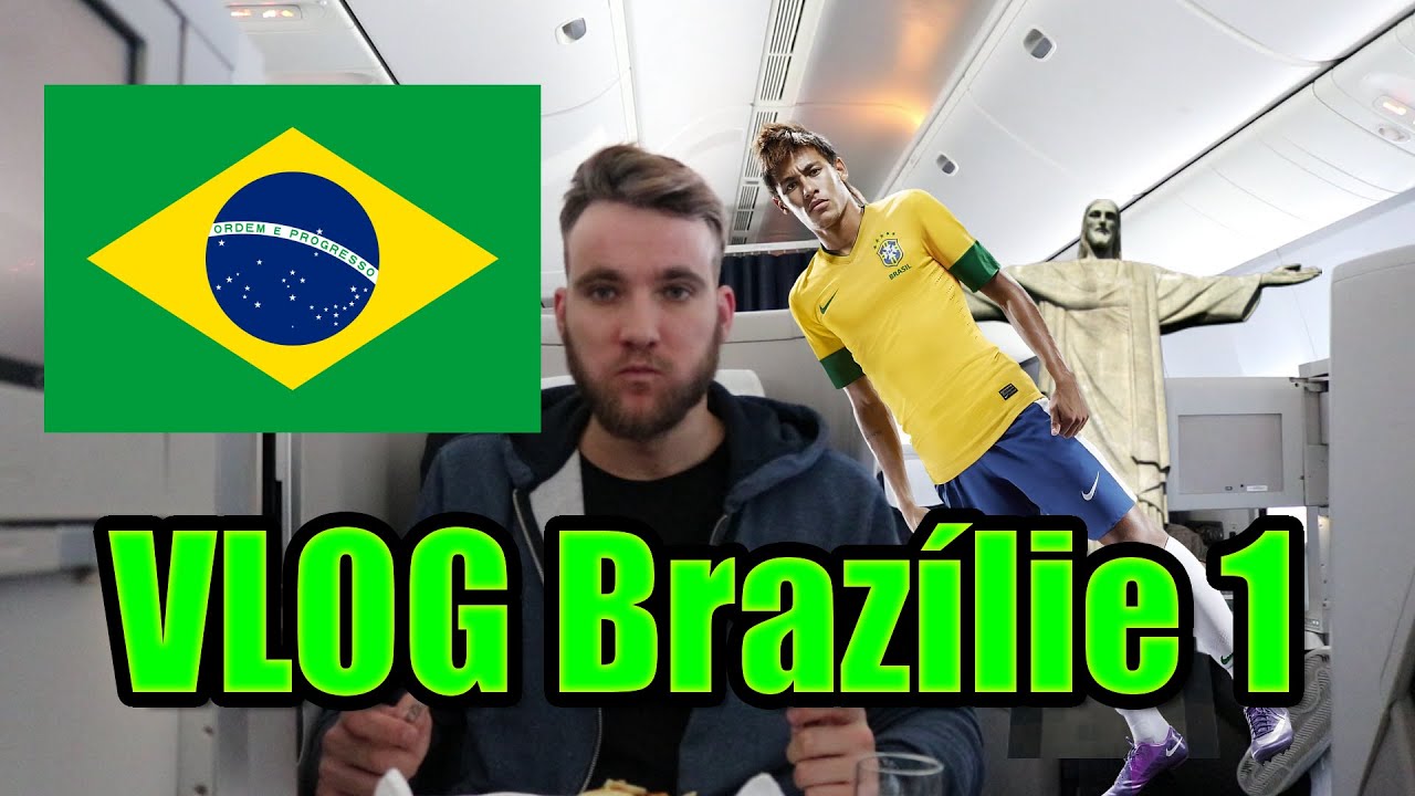 Brazílie Vlog #1 - Business třída let (první den) [CaptainJTV]