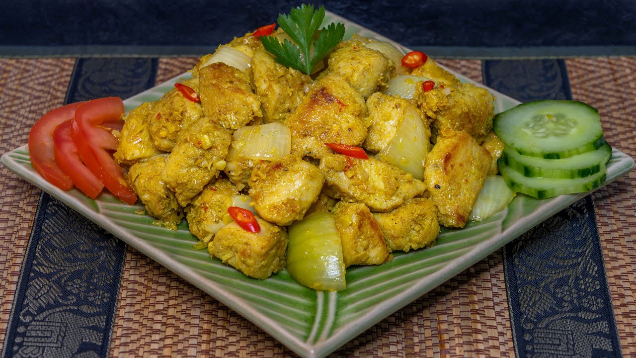 POULET À LA CITRONNELLE (Recette Vietnamienne) - Facile et Authentique