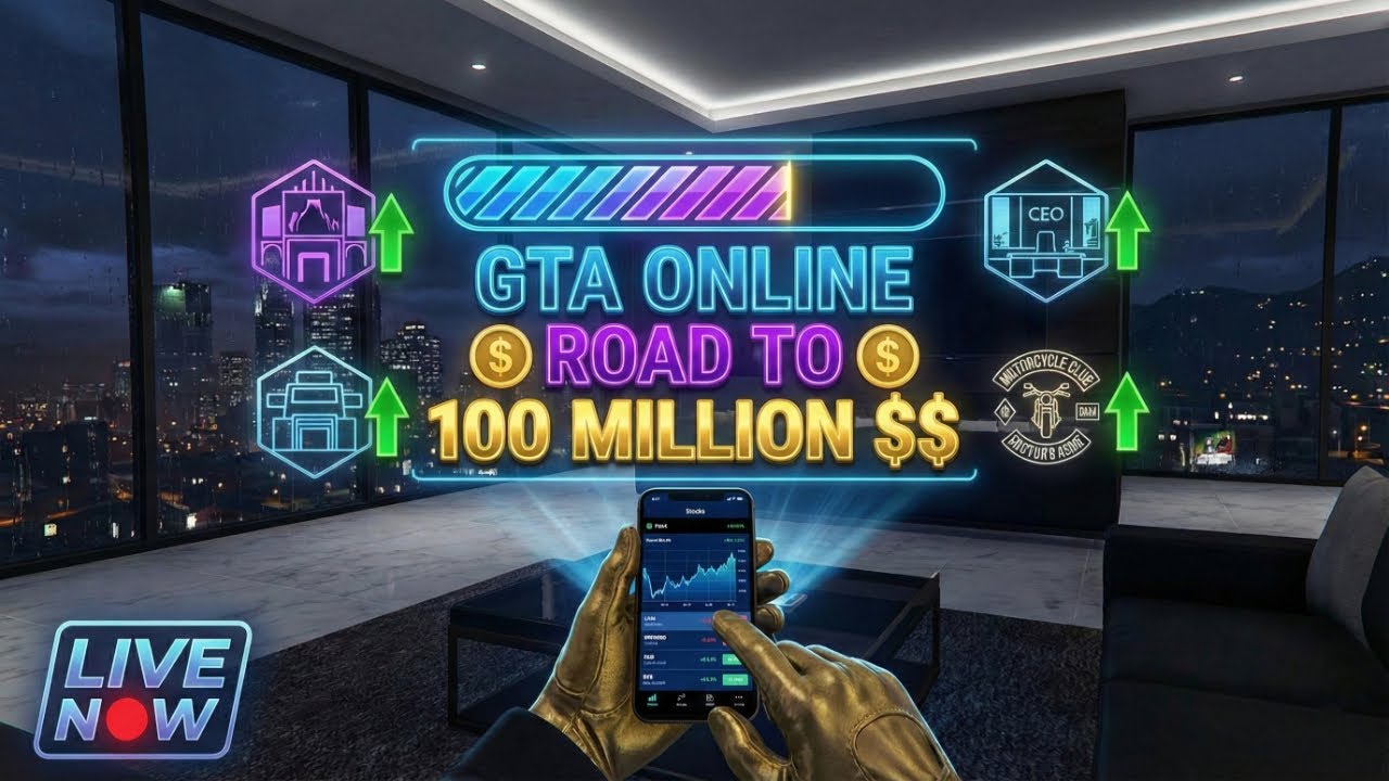 GTA 5 Live Until 100 Million $$$ 🔥 
