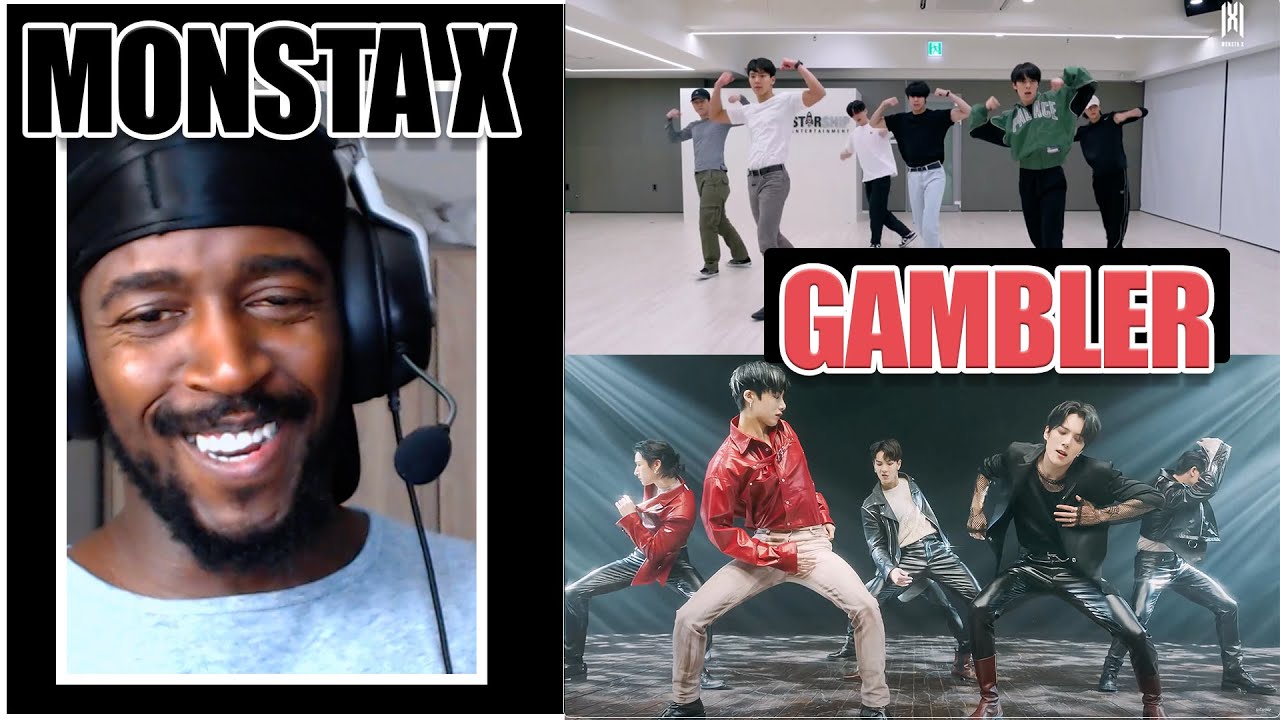 PRO DANCER REACTS TO MONSTA X (몬스타엑스) - 'GAMBLER' Dance Practice + 'GAMBLER' Performance Video