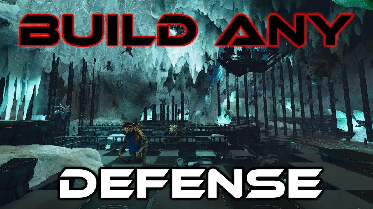 meta cave base defense build for any cave - ARK ASCENDED