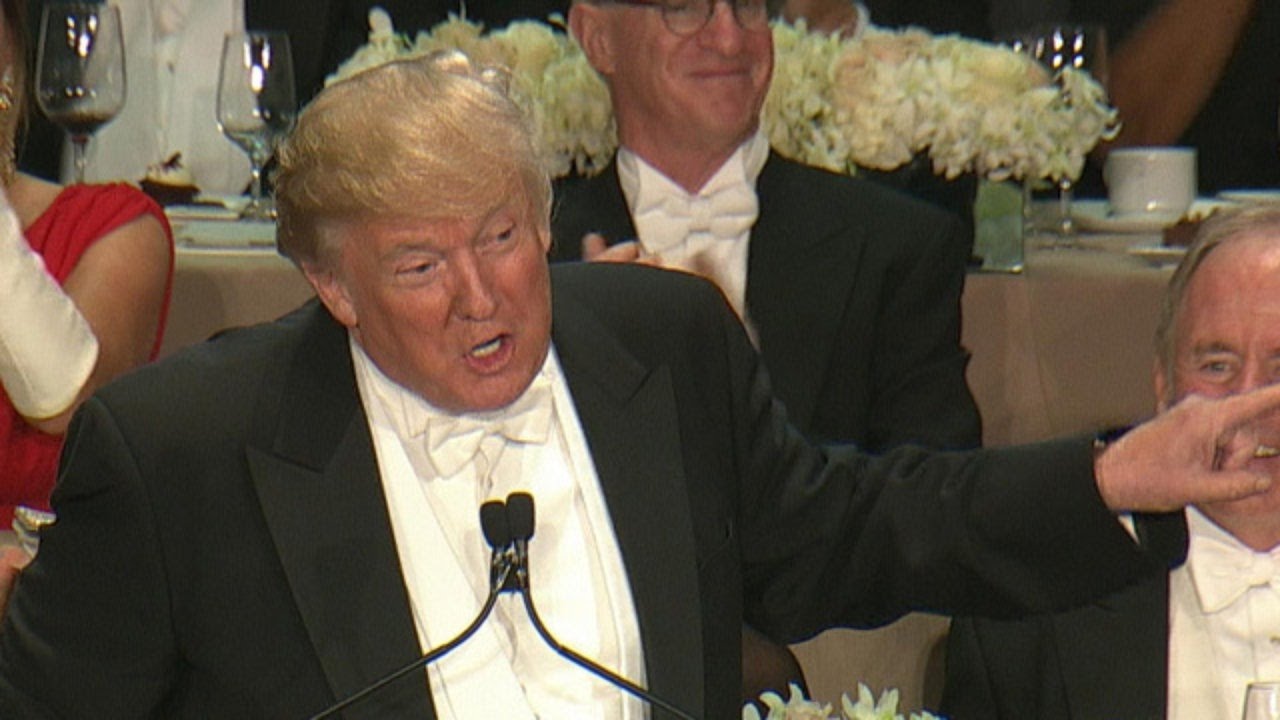 Trump Tries Stand Up Comedy And Faceplants