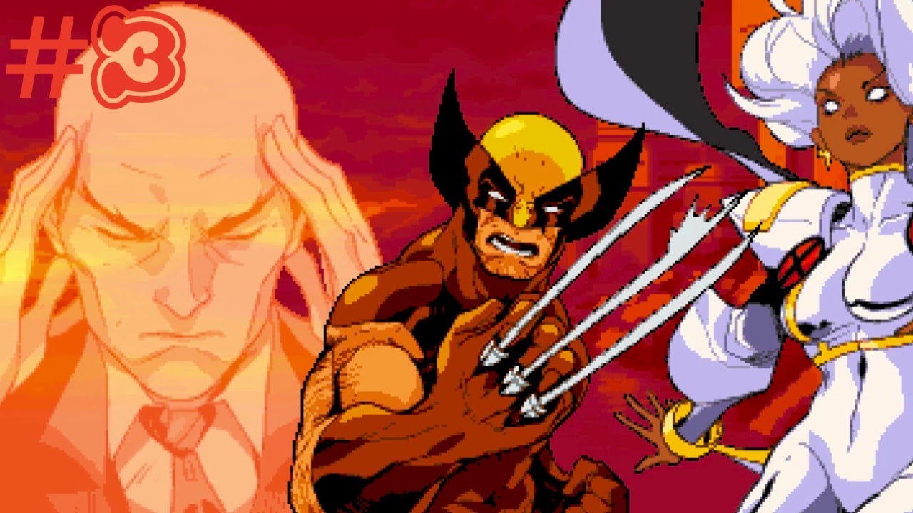 Marvel Cosmic Invasion Area- 3 Genosha, Wolverine and Storm PC Gameplay