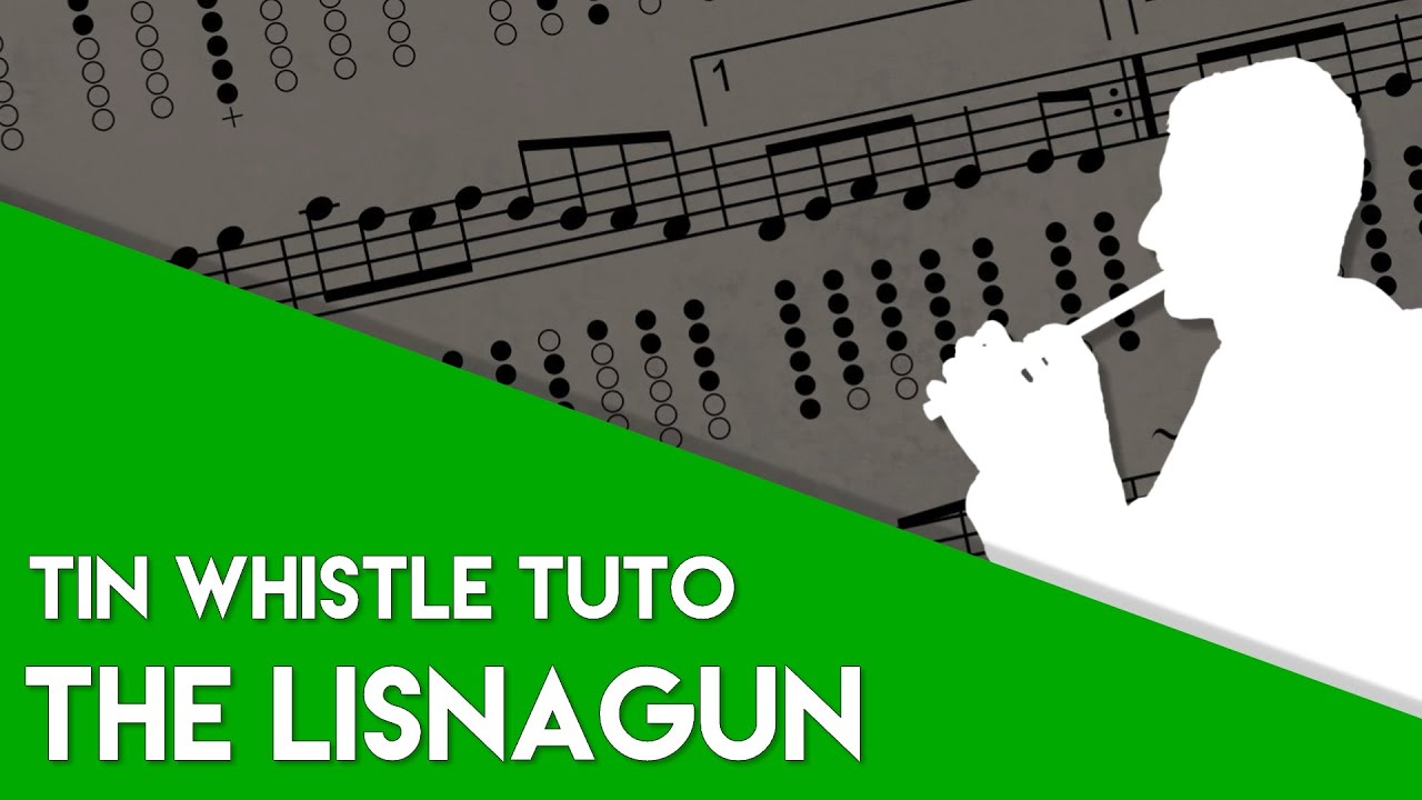 Tin Whistle Tuto - The Lisnagun (Jig, Gmaj)