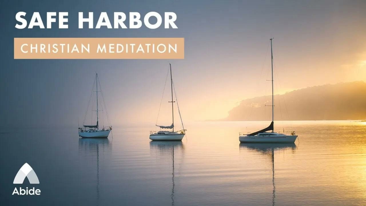 SAFE HARBOR | Sleep Guided by God for Courage, Confidence & Deep Rest (Black Screen)