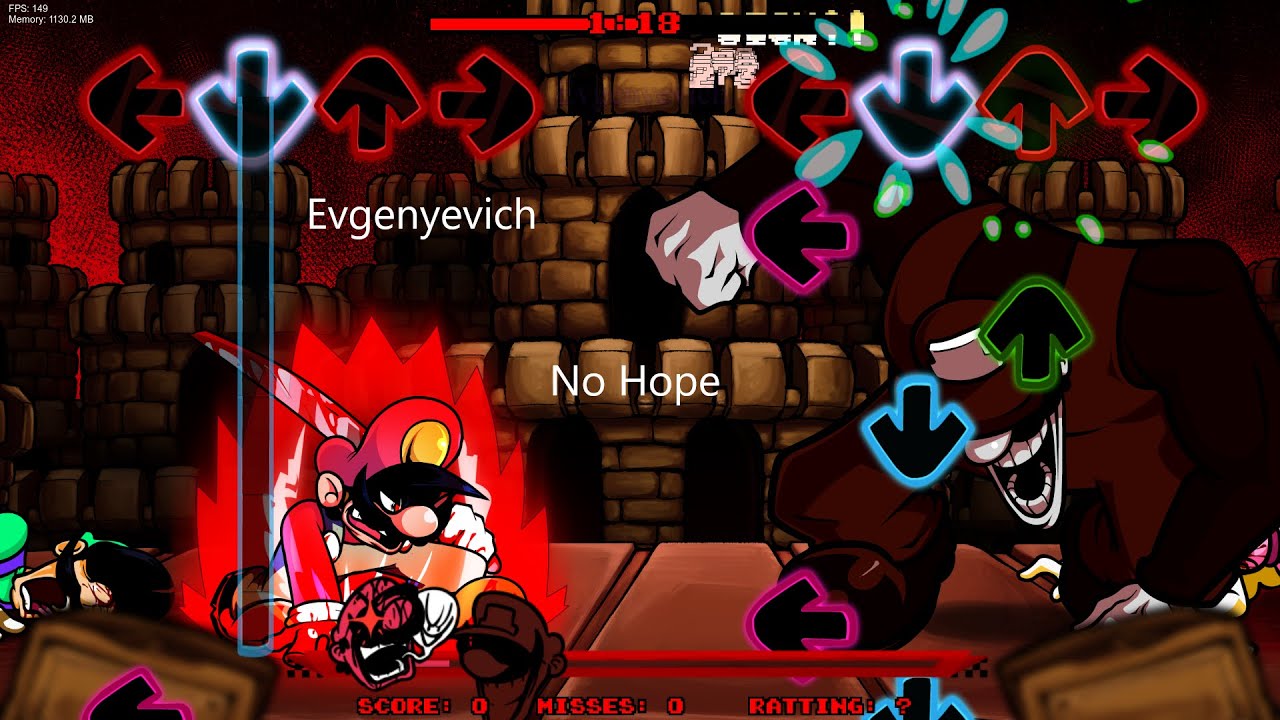Power Hope / No Hope but Devil Mario VS MX sings it (FNF Cover)