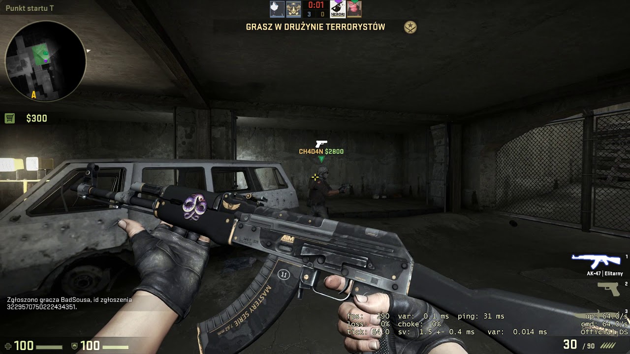Cs:Go Nerori & CH4D4N vs SPINBOT