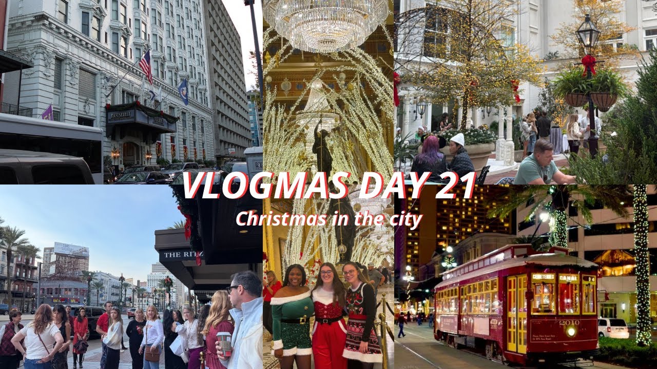 A Christmas day in the city 🎄| Vlogmas day 21